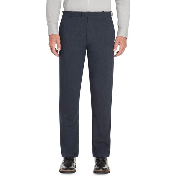 Van Heusen Other - Van Heusen Men's Flex Flat Front Straight Fit Pant Sz 36W x 34L NWT Slate Blue